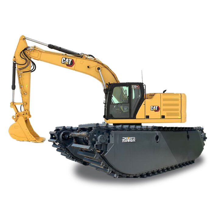 Amphibious Excavator Hire